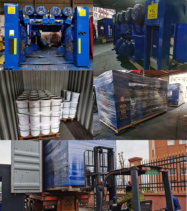 南美洲KW-07LF龍門無(wú)人值守洗車裝箱發(fā)貨……